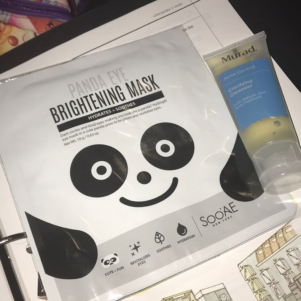 Face mask and cleanser